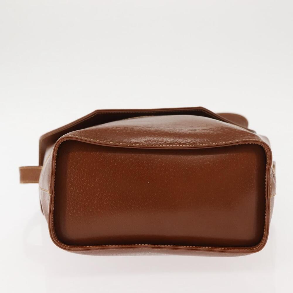 GUCCI Shoulder Bag Leather Brown Auth ep10968 - Picture 6 of 16